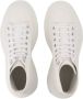 Alexander mcqueen Leather sneakers White Dames - Thumbnail 4