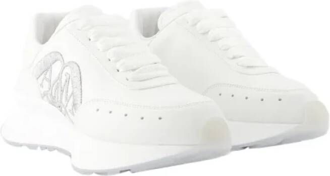 alexander mcqueen Leather sneakers White Dames