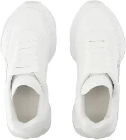 alexander mcqueen Leather sneakers White Dames