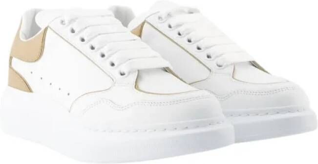 alexander mcqueen Leather sneakers White Dames