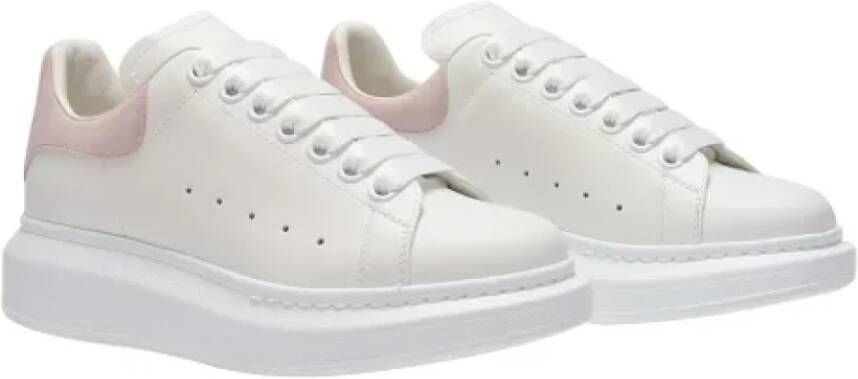 alexander mcqueen Leather sneakers White Dames