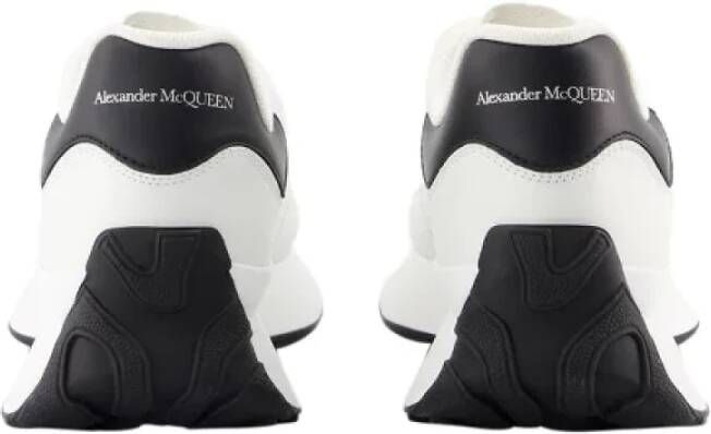 alexander mcqueen Leather sneakers White Dames