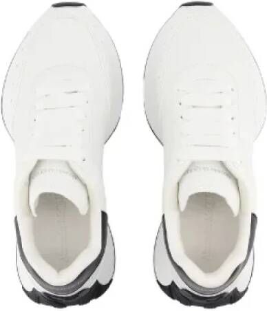 alexander mcqueen Leather sneakers White Dames