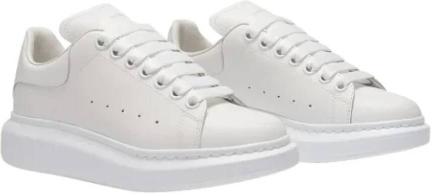 alexander mcqueen Leather sneakers White Dames