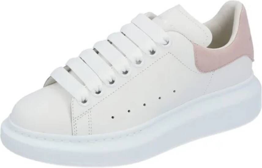 alexander mcqueen Leather sneakers White Dames