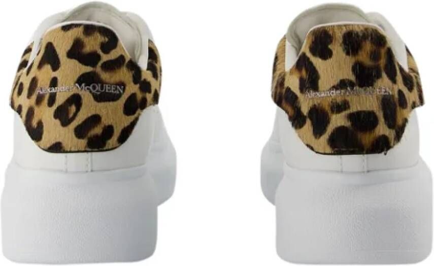 alexander mcqueen Leather sneakers White Dames