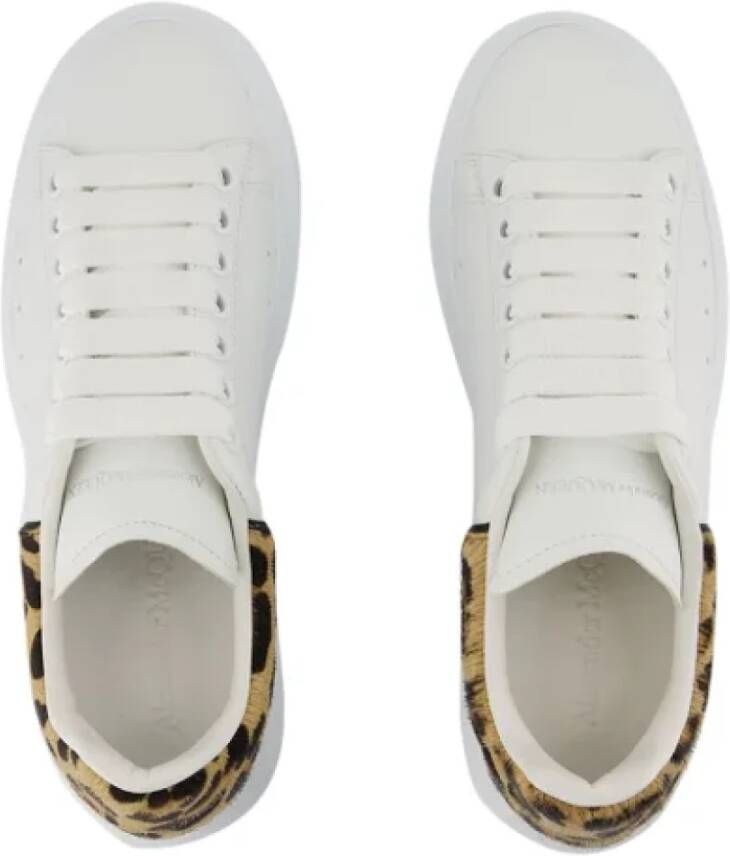 alexander mcqueen Leather sneakers White Dames