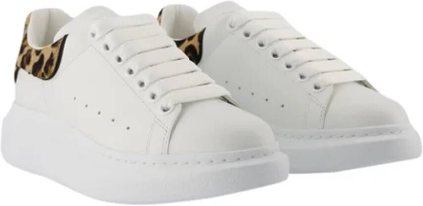 alexander mcqueen Leather sneakers White Dames