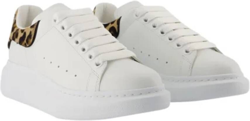 alexander mcqueen Leather sneakers White Dames