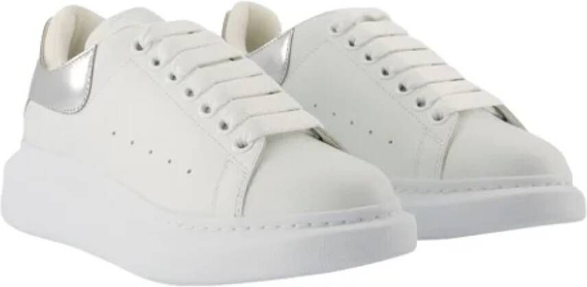 alexander mcqueen Leather sneakers White Dames