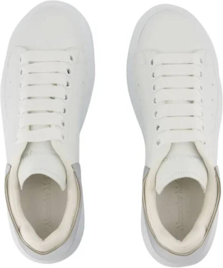 alexander mcqueen Leather sneakers White Dames