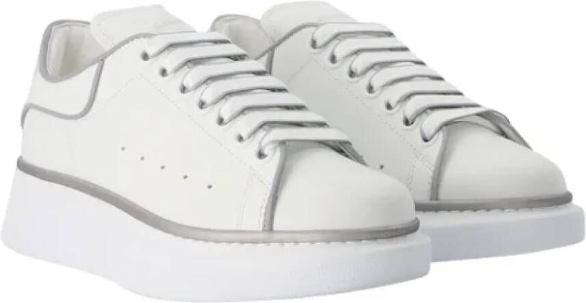 alexander mcqueen Leather sneakers White Dames