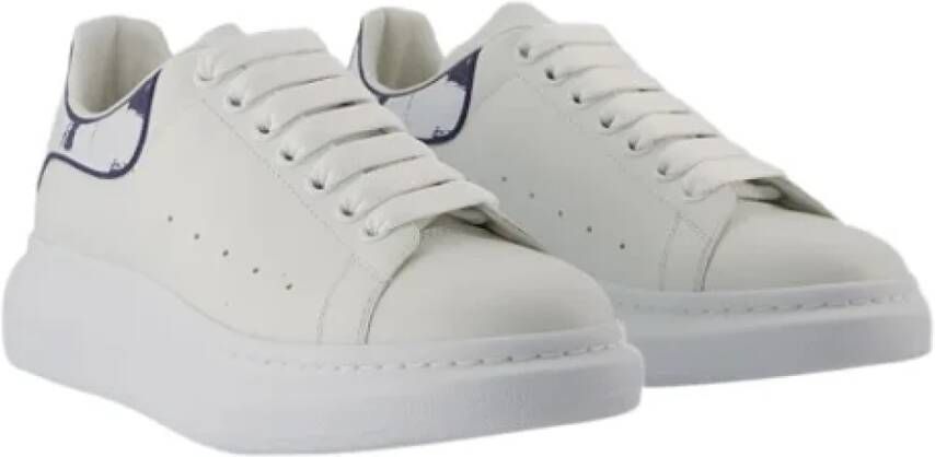 alexander mcqueen Leather sneakers White Dames