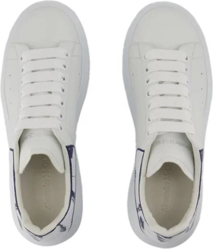 alexander mcqueen Leather sneakers White Dames