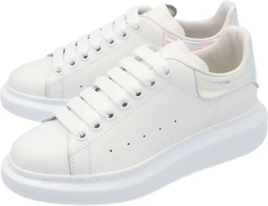 alexander mcqueen Leather sneakers White Dames