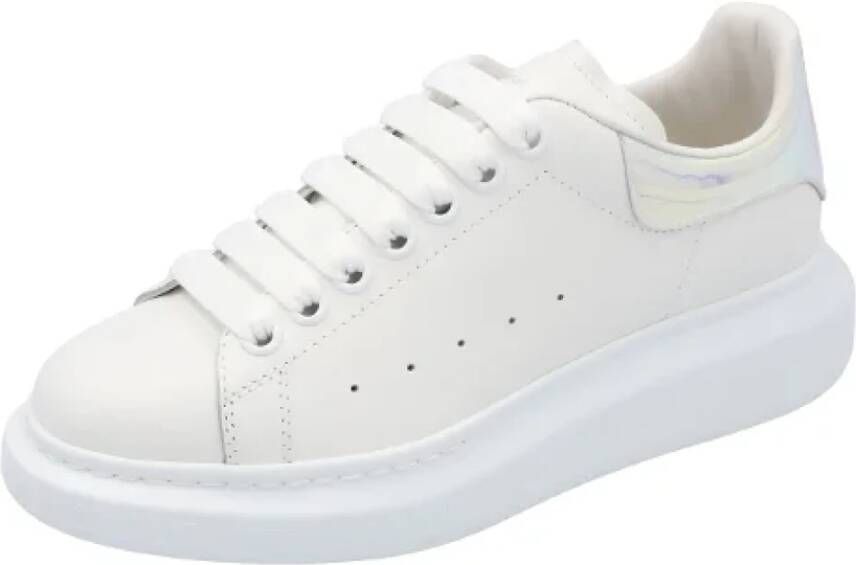 alexander mcqueen Leather sneakers White Dames