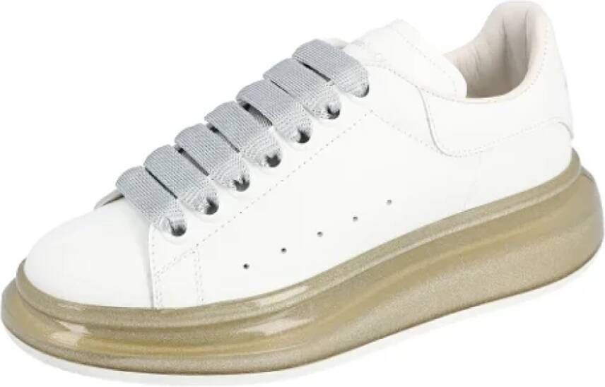 alexander mcqueen Leather sneakers White Dames