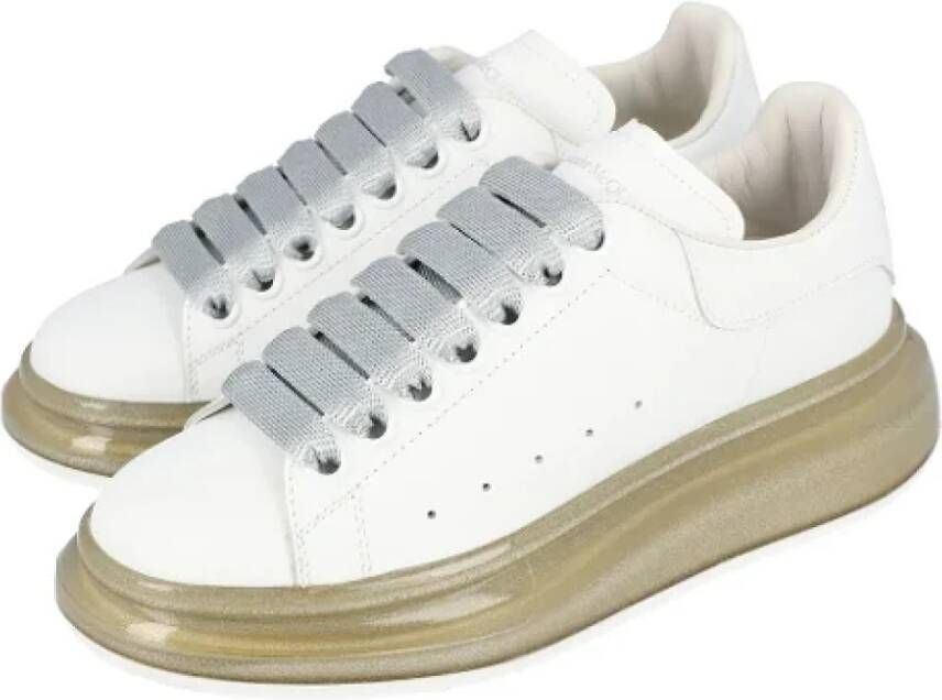 alexander mcqueen Leather sneakers White Dames