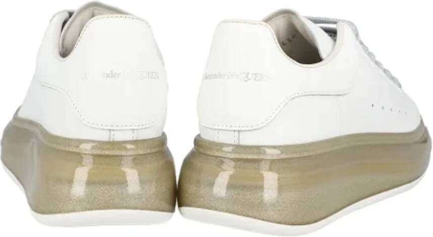 alexander mcqueen Leather sneakers White Dames