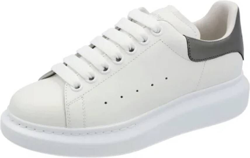 alexander mcqueen Leather sneakers White Dames