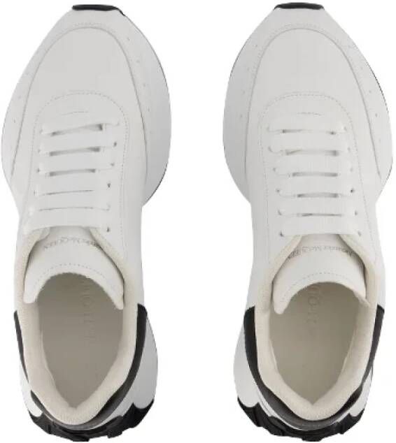 alexander mcqueen Leather sneakers White Dames