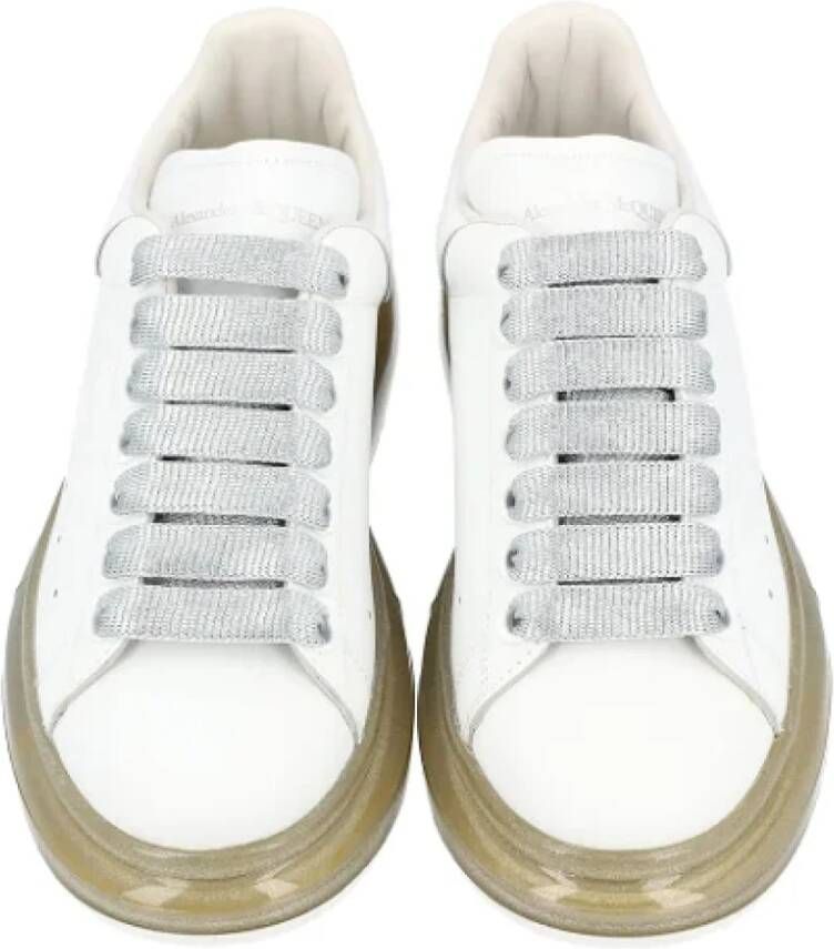 alexander mcqueen Leather sneakers White Dames