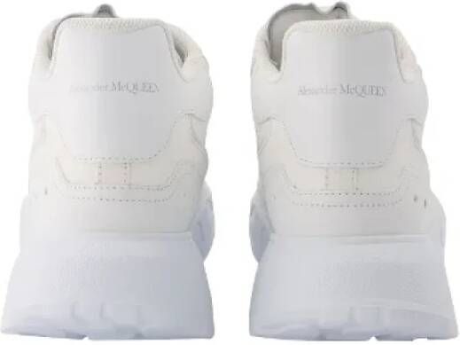 alexander mcqueen Leather sneakers White Dames