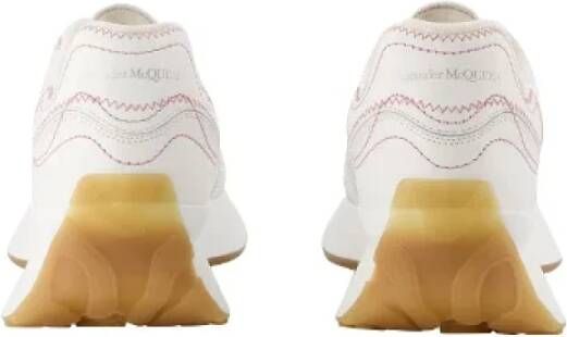 alexander mcqueen Leather sneakers White Dames