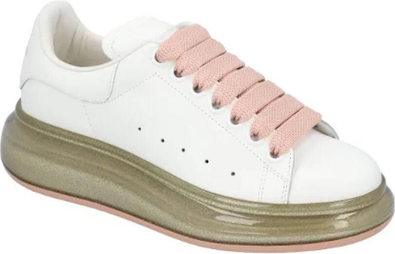 alexander mcqueen Leather sneakers White Dames