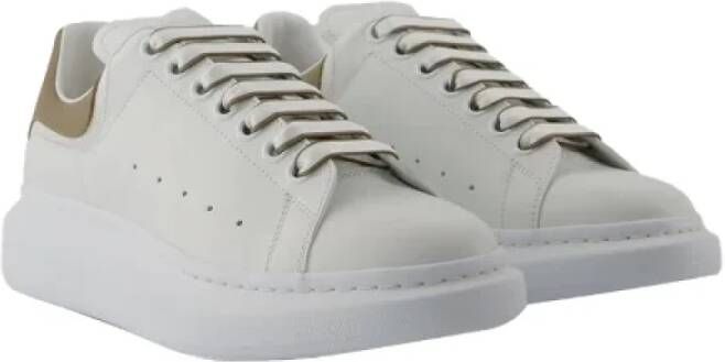 alexander mcqueen Leather sneakers White Dames