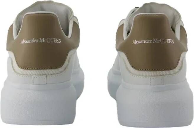 alexander mcqueen Leather sneakers White Dames