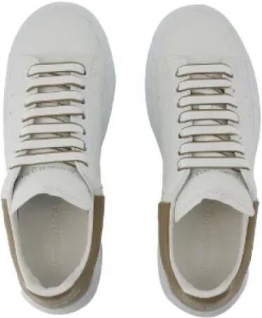 alexander mcqueen Leather sneakers White Dames