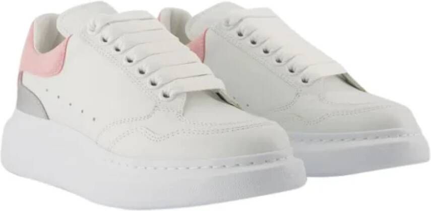 alexander mcqueen Leather sneakers White Dames