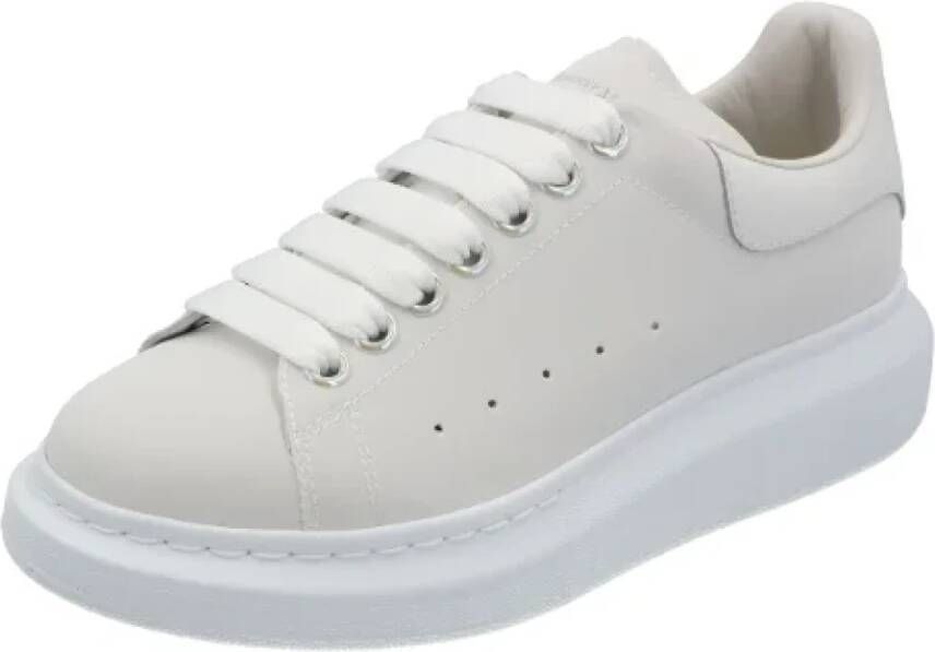 alexander mcqueen Leather sneakers White Dames