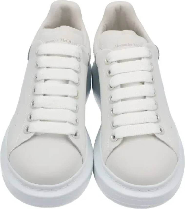 alexander mcqueen Leather sneakers White Dames