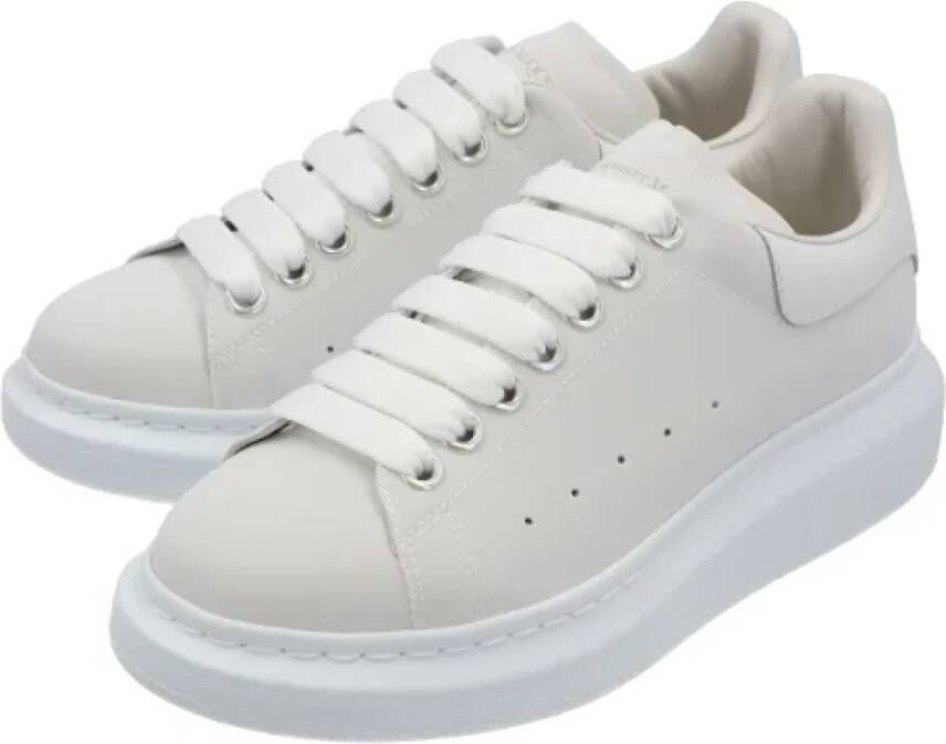 alexander mcqueen Leather sneakers White Dames