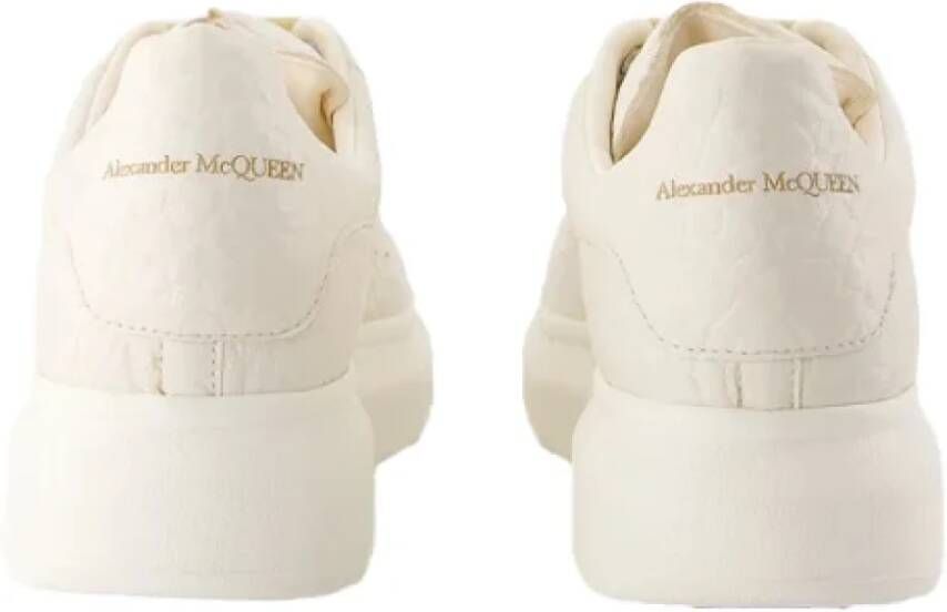 alexander mcqueen Leather sneakers White Dames