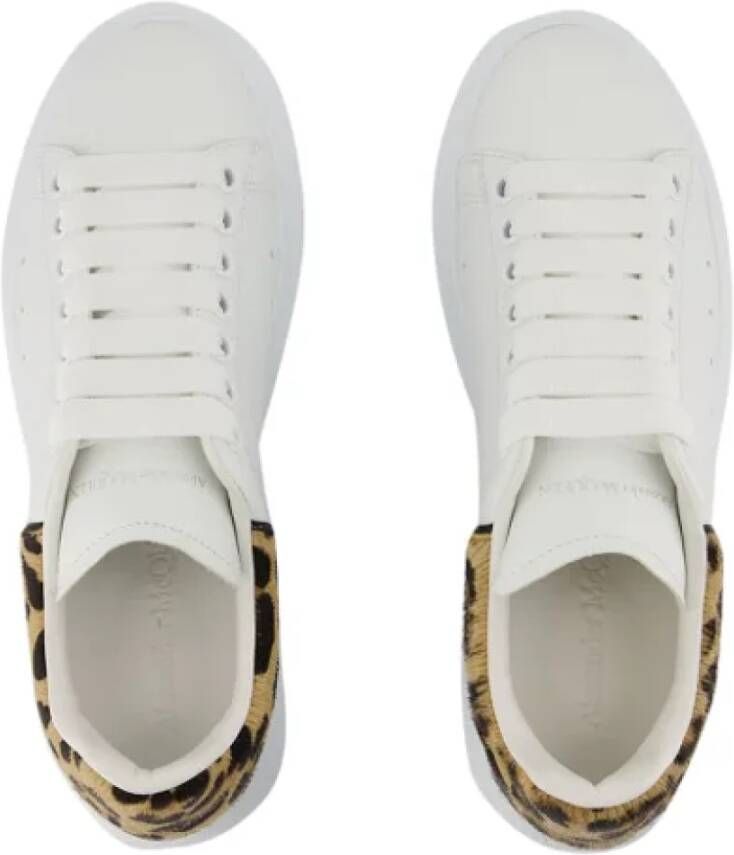 alexander mcqueen Leather sneakers White Dames