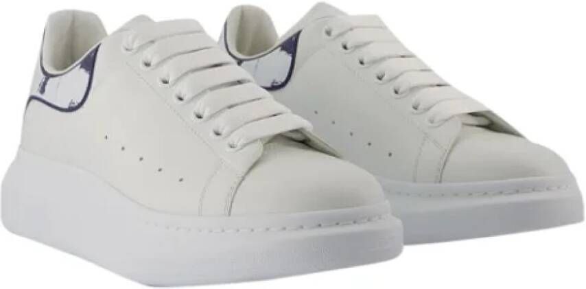 alexander mcqueen Leather sneakers White Dames