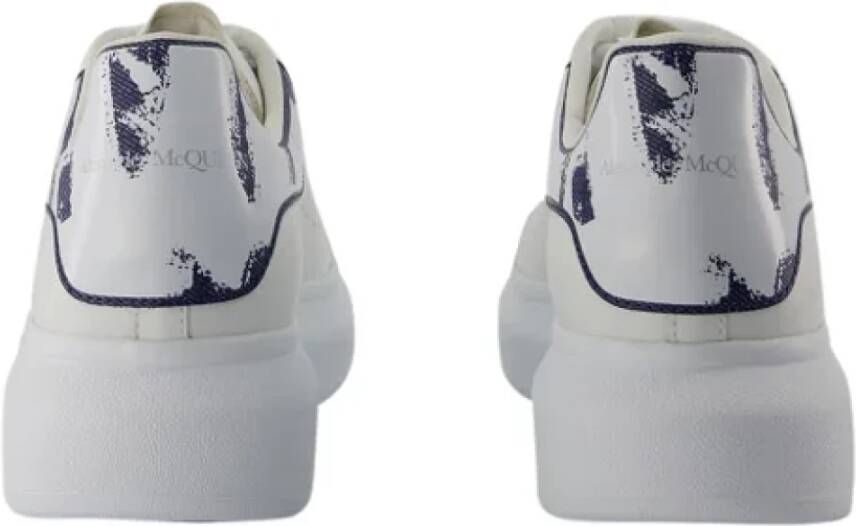 alexander mcqueen Leather sneakers White Dames