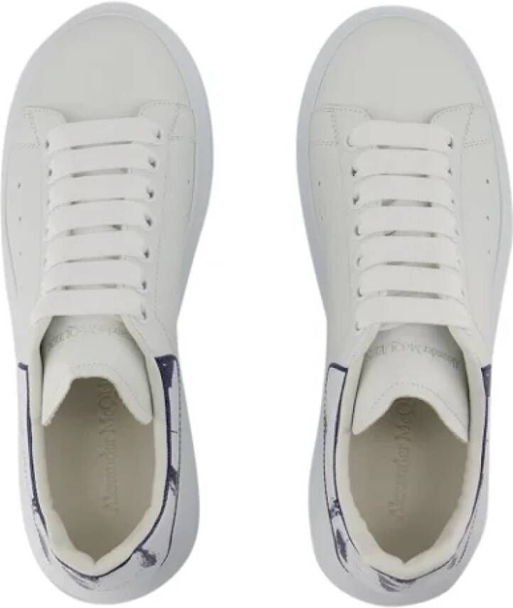 alexander mcqueen Leather sneakers White Dames