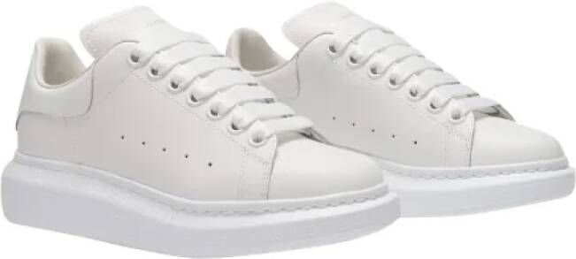 alexander mcqueen Leather sneakers White Dames