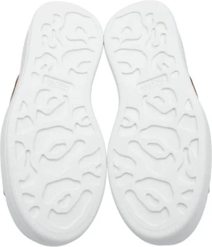 alexander mcqueen Leather sneakers White Dames