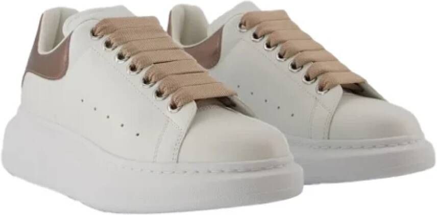 alexander mcqueen Leather sneakers White Dames