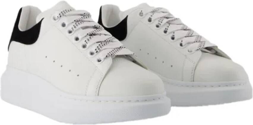 alexander mcqueen Leather sneakers White Dames