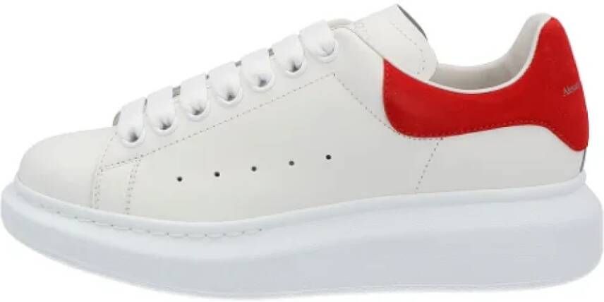 alexander mcqueen Leather sneakers White Dames