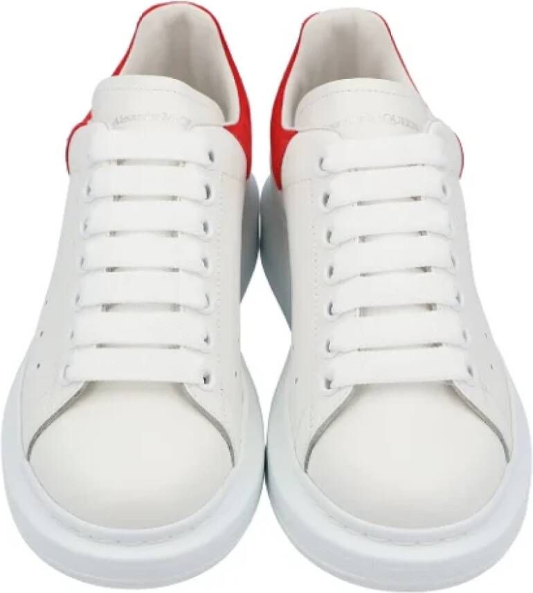 alexander mcqueen Leather sneakers White Dames