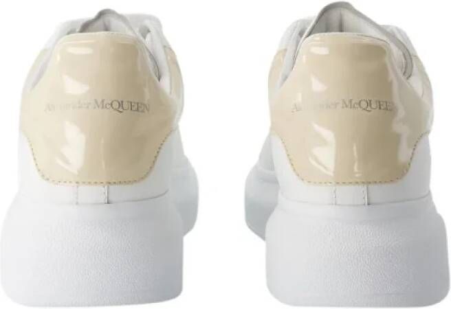 alexander mcqueen Leather sneakers White Heren