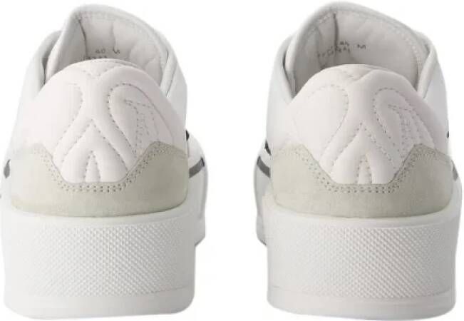 alexander mcqueen Leather sneakers White Heren