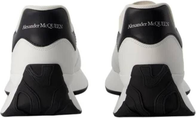 alexander mcqueen Leather sneakers White Heren